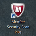 McAfee Security Scan icon