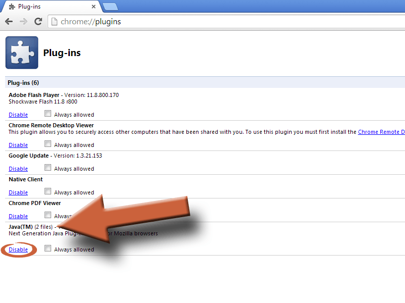 install java plugin for ie