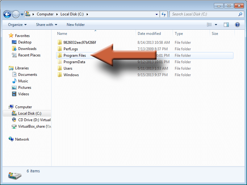 how to view file types in xp