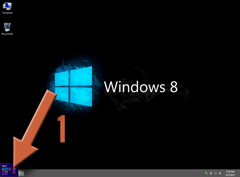 Windows Vista Home Screen Locked